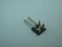 P250F Dual  Row 04  to 80  Contacts  Right Angle Type